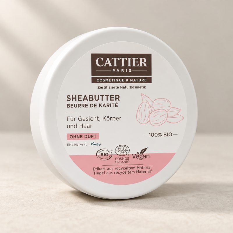 Cattier beurre de karité 100 % bio