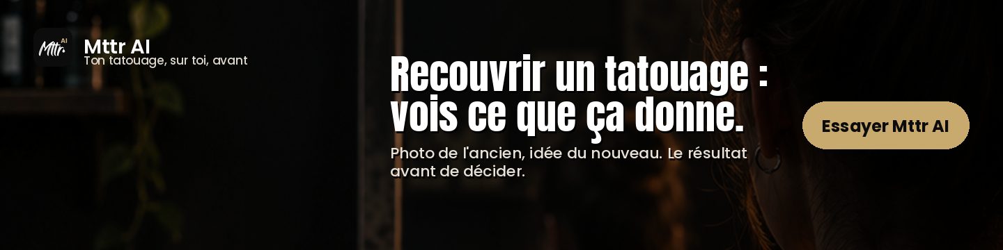 Mttr AI : vois ton tatouage sur toi avant de le faire