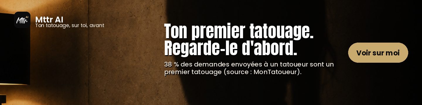 Mttr AI : vois ton tatouage sur toi avant de le faire