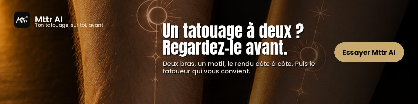 Mttr AI : vois ton tatouage sur toi avant de le faire