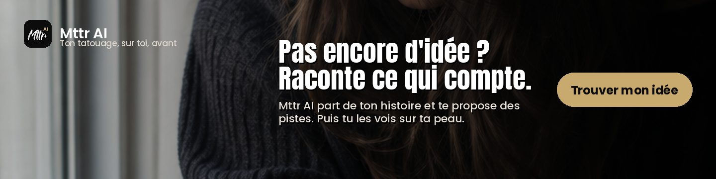 Mttr AI : vois ton tatouage sur toi avant de le faire