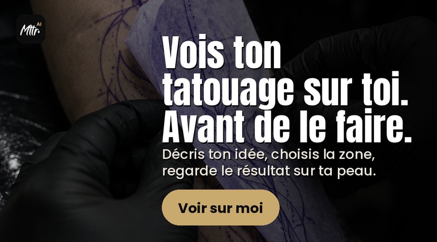 Mttr AI : vois ton tatouage sur toi avant de le faire