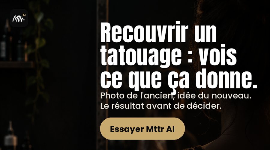 Mttr AI : vois ton tatouage sur toi avant de le faire