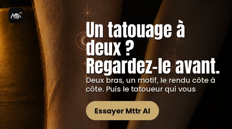 Mttr AI : vois ton tatouage sur toi avant de le faire