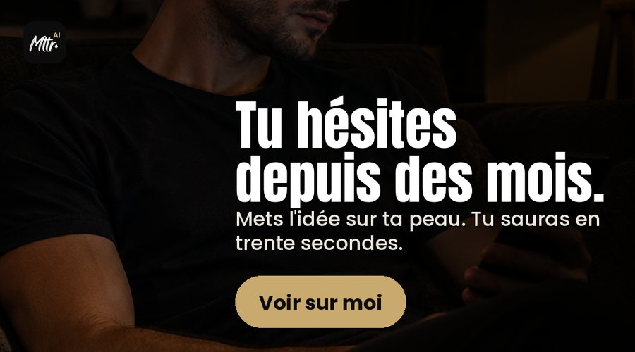 Mttr AI : vois ton tatouage sur toi avant de le faire