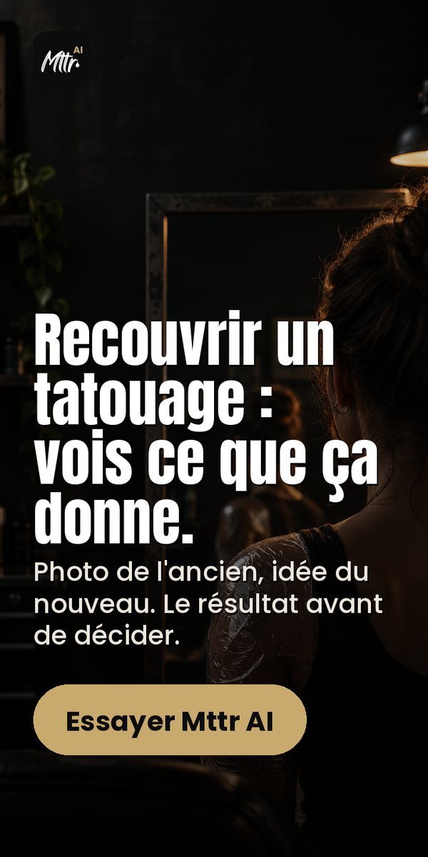 Mttr AI : vois ton tatouage sur toi avant de le faire