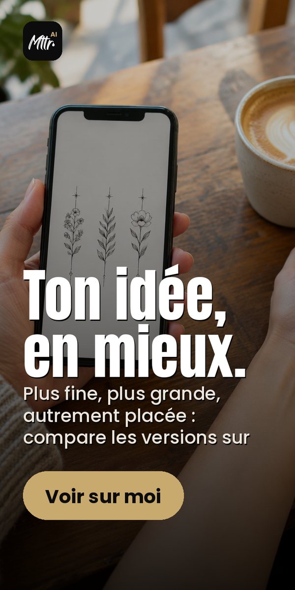 Mttr AI : vois ton tatouage sur toi avant de le faire